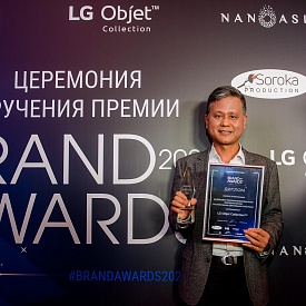 Бренд LG Objet Collection стал лауреатом премии Brand Awards 2021